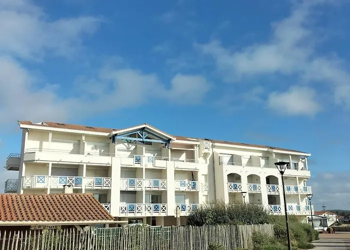 Apartment Mapalou Balcony Ocean View Cozy Downtown Parking Mimizan-Plage