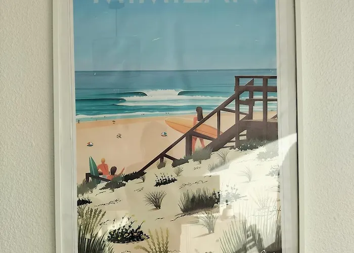 Mapalou Balcony Ocean View Cozy Downtown Parking Lejlighed Mimizan